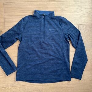 Vineyard Vines Blue Performance half zip up shirt size M (12-14)